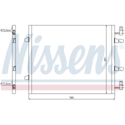 Condenseur de Clim Pour Renault Opel Nissan Vauxhall 4417650 8200411148 93854159
