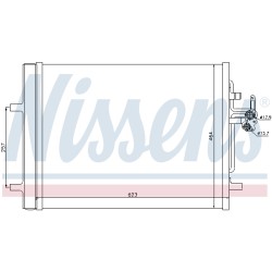 Condenseur de Clim Pour Land Rover Discovery Sport Van Freelander 2 Volvo S60 II