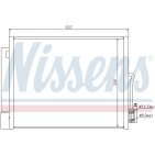 Condenseur de Clim Pour Opel Meriva B Vauxhall Meriva (B) 13331005 13436107