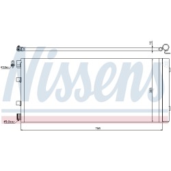 Condenseur de Clim Pour Renault Opel Nissan Vauxhall 8660003623 4419449