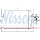 Condenseur de Clim Pour Volvo S60 II S80 V60 I V70 III XC60 Van XC70 30741670