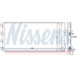 Condenseur de Clim Pour Renault Duster Dacia Duster 8200880551 8660003442