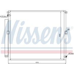Condenseur de Clim Pour Toyota Land Cruiser Prado 88461-60100