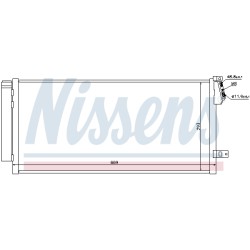 Condenseur de Clim Pour Opel Fiat Vauxhall 1850226 1850282 51838048 51937924