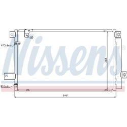 Condenseur de Clim Pour Toyota Corolla 88450-0F140