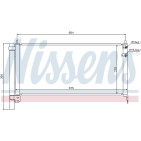 Condenseur de Clim Pour Toyota Auris Prius Lexus CT