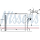 Condenseur de Clim Pour Ford C-Max II Focus III Grand 1693590 2002808