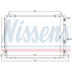 Condenseur de Clim Pour Toyota Hiace IV V 8845026140