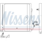 Condenseur de Clim Pour Smart Cabrio City-Coupé Crossblade Fortwo 0013198V001