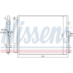 Condenseur de Clim Pour Kia Soul I 97606-2K000 97606-2K000AS