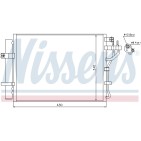 Condenseur de Clim Pour Kia Picanto 976061Y000 976061Y001