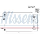 Condenseur de Clim Pour Ford C-Max II Focus III Grand BV61-19710-BA BV6119710BB