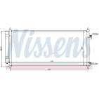 Condenseur de Clim Pour Honda Jazz III 80110-TF0G01 80110-TF0G02