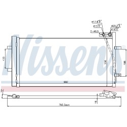 Condenseur de Clim Pour Audi Q3 8U0.260.401B 8U0260401C