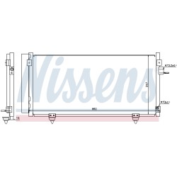 Condenseur de Clim Pour Subaru Forester Impreza WRX XV 73210SC002 73210SC003