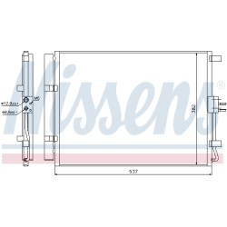 Condenseur de Clim Pour Hyundai Elantra i30 Hatchback Van Kombi Kia Ceed Cerato