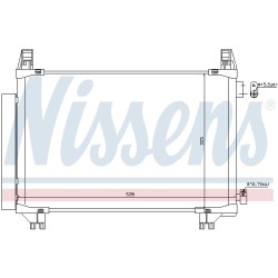 Condenseur de Clim Pour Toyota Yaris 884600D200