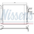 Condenseur de Clim Pour Kia Sorento II 976062P000