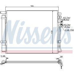 Condenseur de Clim Pour Kia Sorento II 976062P000