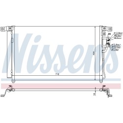 Condenseur de Clim Pour Hyundai Santa Fé II II/SUV 97606-2B100 976062B100AS