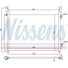 Condenseur de Clim Pour Renault Koleos I 92100-JY00A 921005115R