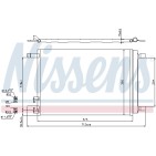 Condenseur de Clim Pour VW Audi Seat Skoda 5Q0816411AR 5Q0816411BC 5Q0816411BF