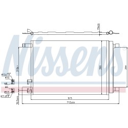 Condenseur de Clim Pour VW Audi Seat Skoda 5Q0816411AR 5Q0816411BC 5Q0816411BF