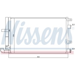 Condenseur de Clim Pour Jaguar S-Type XF Sportbrake C2Z20464 C2Z31742 C2Z9461