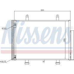 Condenseur de Clim Pour Suzuki Swift IV 9531068L00 9531068L10 9531068L11