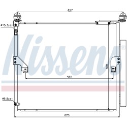 Condenseur de Clim Pour Toyota Land Cruiser Prado Van Lexus GX