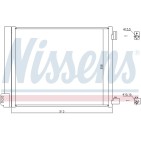 Condenseur de Clim Pour Nissan Micra IV 921011HC1A