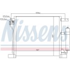 Condenseur de Clim Pour Nissan Juke Van 921001KC0A 921003DD0A