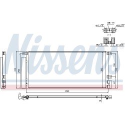 Condenseur de Clim Pour Opel Mokka Chevrolet Vauxhall 1850273 95026328 1850335