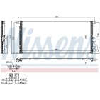 Condenseur de Clim Pour Opel Chevrolet Vauxhall 1850274 95026337 1850336