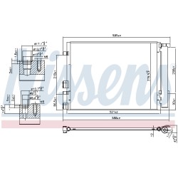 Condenseur de Clim Pour Hyundai i20 976064P200