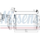 Condenseur de Clim Pour Land Rover Discovery IV Van Range Rover Sport