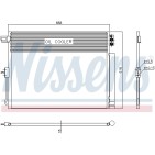 Condenseur de Clim Pour Jeep Grand Cherokee IV Van 5181982AA 55038003AE