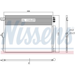 Condenseur de Clim Pour Jeep Grand Cherokee IV Van 5181982AA 55038003AE