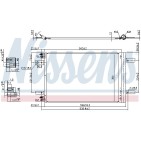Condenseur de Clim Pour Peugeot Opel Fiat Citroën 1626267380 9816746580 3644520