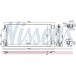 Condenseur de Clim Pour Chrysler Dodge Jeep Compass Patriot 5191287AA 5191287AB