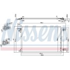 Condenseur de Clim Pour Peugeot 308 RCZ Citroën DS4