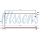 Condenseur de Clim Pour Toyota Auris 88450-02430
