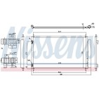 Condenseur de Clim Pour Toyota Yaris 884600D220 8846052170