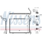 Condenseur de Clim Pour Ford Ecosport AV1119710JA AV1119710JB