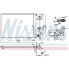 Condenseur de Clim Pour Ford B-Max Fiesta VI KA Tourneo Transit 1834039