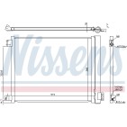 Condenseur de Clim Pour Nissan Micra IV 921001HC1A 921001HC3A 921011HC1A