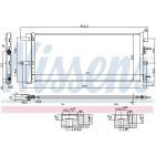 Condenseur de Clim Pour Ford Galaxy Mondeo V S-Max Ford USA Edge