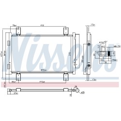 Condenseur de Clim Pour Peugeot Boxer Fiat Ducato Citroën 1347842080 6455.EC