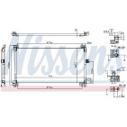Condenseur de Clim Pour Peugeot 407 508 I Citroën C5 III C6