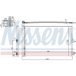 Condenseur de Clim Pour MERCEDES CLA Classe A GLA